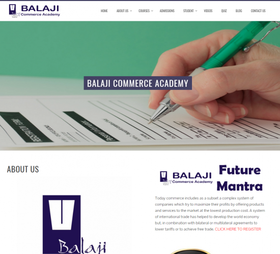 Balaji Commerce Academy